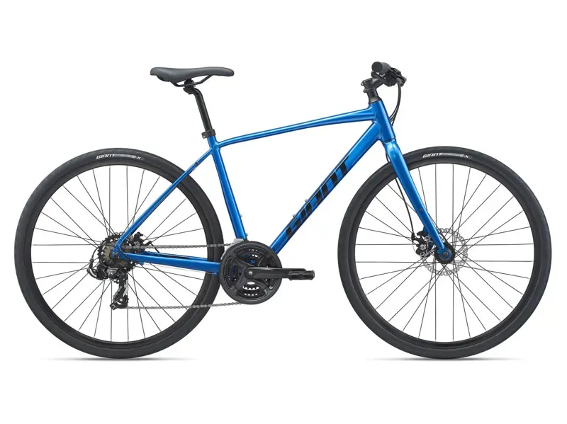 2021 Giant Escape 3 Disc Hybrid Bike in Blue 